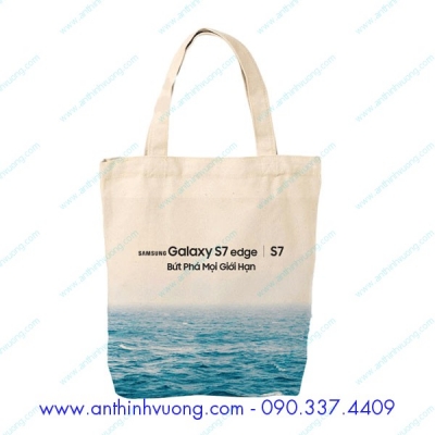 TÚI VẢI CANVAS MÀU MỘC 65/35
